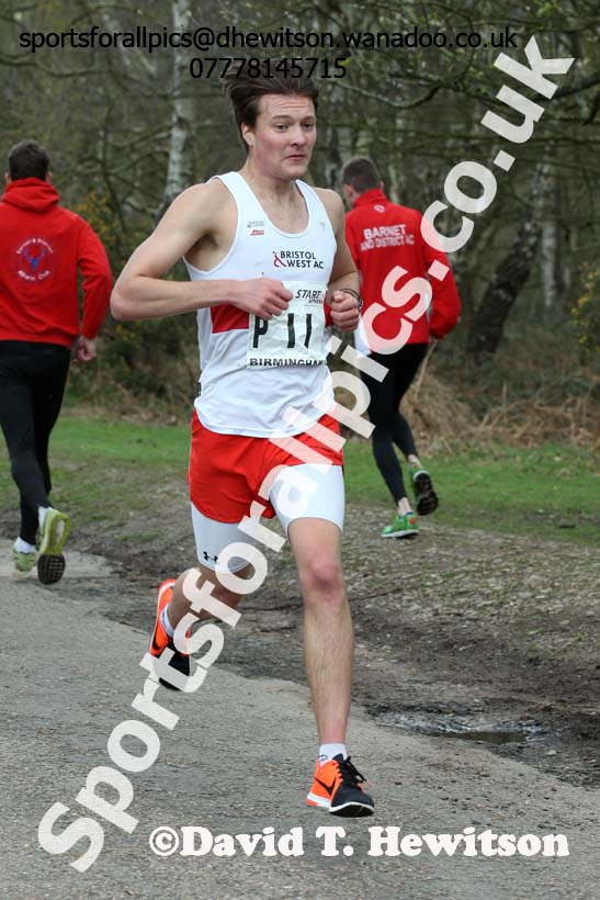 Senior mens English National 12 Stage Road Relay, 2016 English National 12 and 6 Stage Road Relays, Sutton Coldfield, Birmingham. Photo: David T. Hewitson/Sports for All Pics